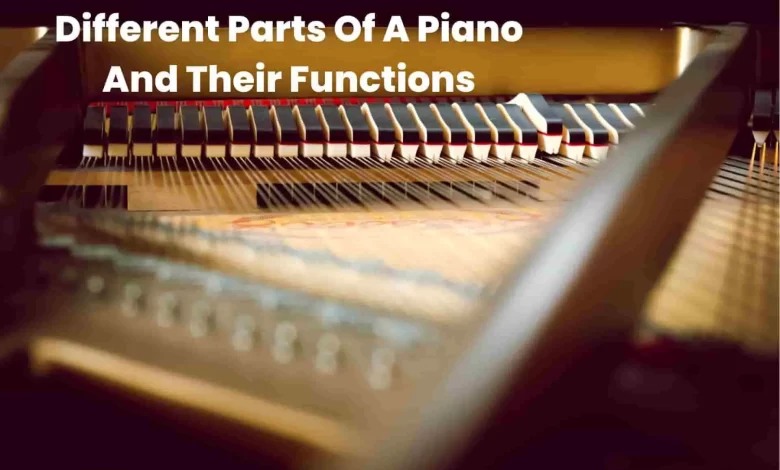 Parts of piano