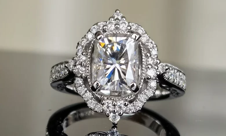 Affordable Moissanite Wedding Bands by MoissanitesCo: Dazzling and Ethical Alternatives to Diamonds