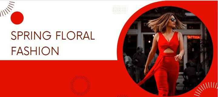Spring, Floral, Fashion, Dresses